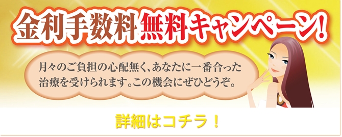 金利手数料無料キャンペーンはコチラ！